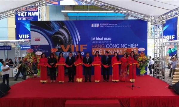 Hội chợ quốc tế hàng công nghiệp Việt Nam 2018 tìm kiếm cơ hội hợp tác kinh doanh cho doanh nghiệp 